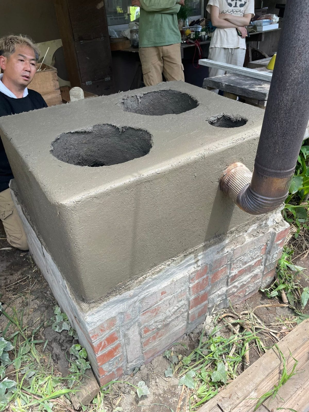 横須賀市　sho-farmさんでかまど作りワークショップを開催しました