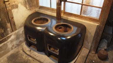 チャッキラコ・三崎昭和館　かまどつくりワークショップ