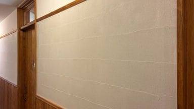 東京都大田区にて漆喰塗り替え工事