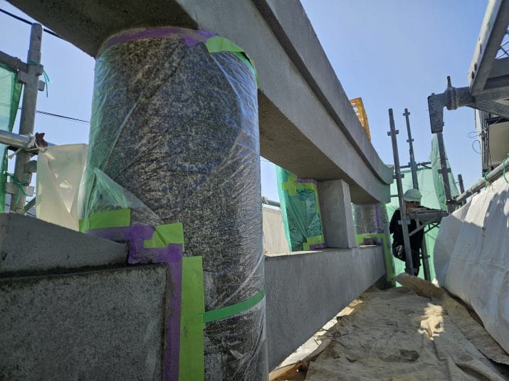 横須賀市 神社鳥居修理工事(応援工事)vol.3