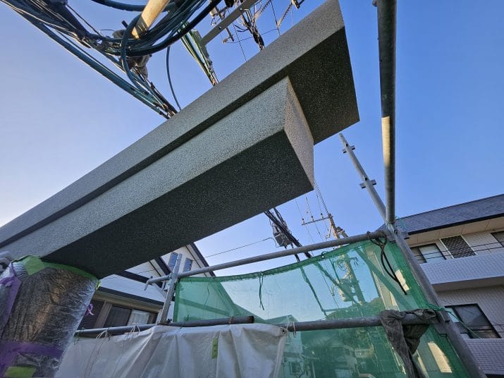 横須賀市 神社鳥居修理工事(応援工事)vol.5