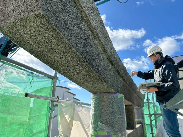 横須賀市 神社鳥居修理工事(応援工事)