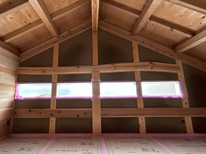 葉山町　伝統構法土壁　半田仕上げ