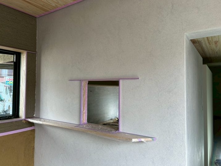 茅ヶ崎市　内装土壁漆喰工事vol.2