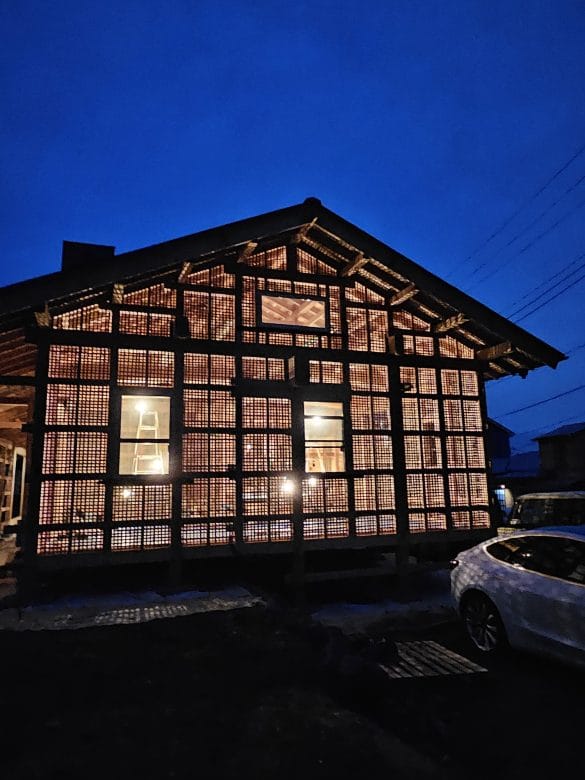 三浦市　伝統構法石場建て木舞土壁